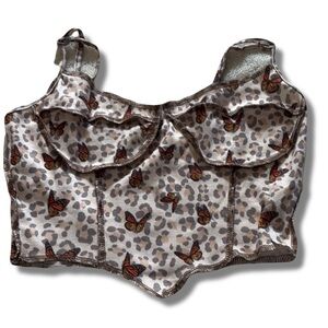 SHEIN Butterfly Corset Cami Top | Y2K Fairy Grunge Tank